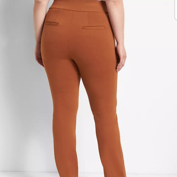 Lane Bryant Textured Ponte Dress Pants - Picture 2 of 8